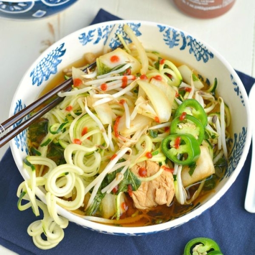 Chicken Zoodle Pho