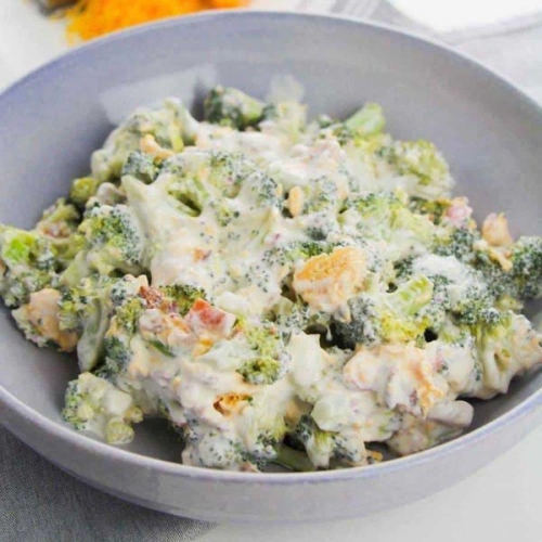 Low Calorie Broccoli Salad