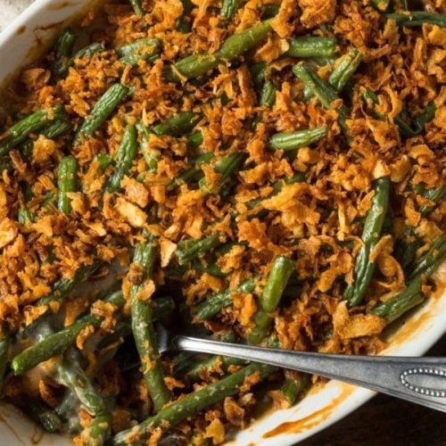 Low Calorie Green Bean Casserole Recipe