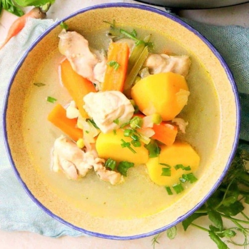 Low Calorie Slow Cooker Chicken Stew