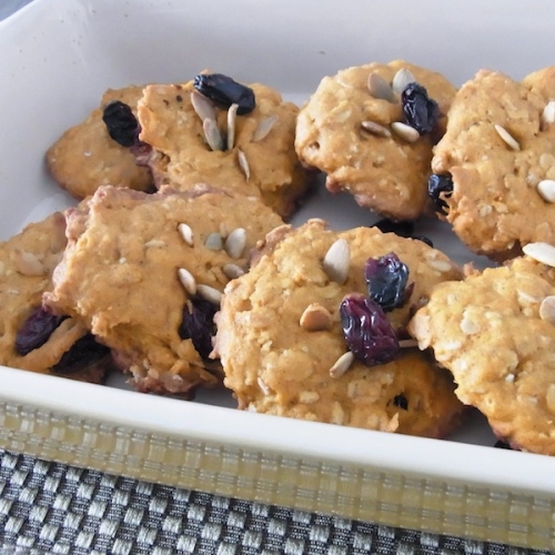 Low Calories Pumpkin Oat Meal Cookies