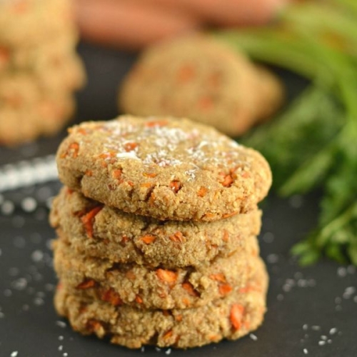 Paleo Carrot Cake Cookies