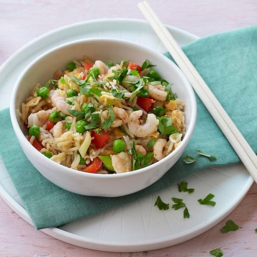 Lighter egg fried rice