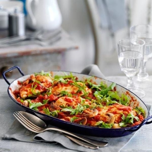 Healthy chicken cacciatore recipe