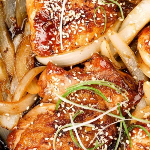 Teriyaki Chicken Recipe (Video)