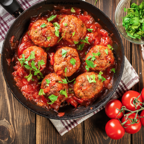 Low Calorie Turkey Meatballs