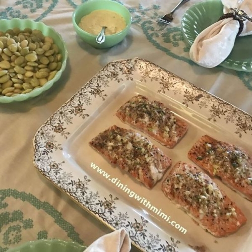 Easy Low calorie Baked Salmon