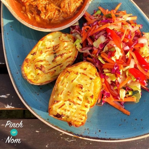 Loaded Potato Skins | Slimming & Weight Watchers Friendly