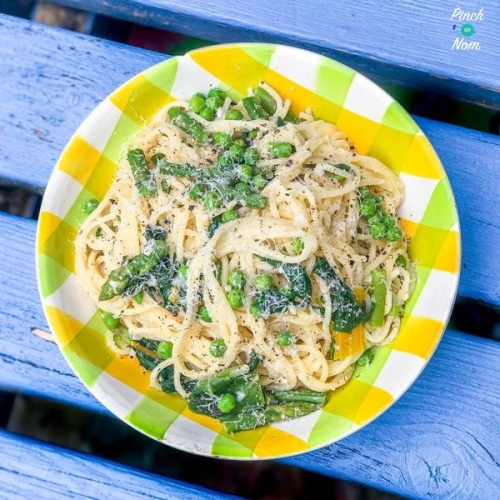 Summer Vegetable Spaghetti | Slimming & Weight Watchers Friendly