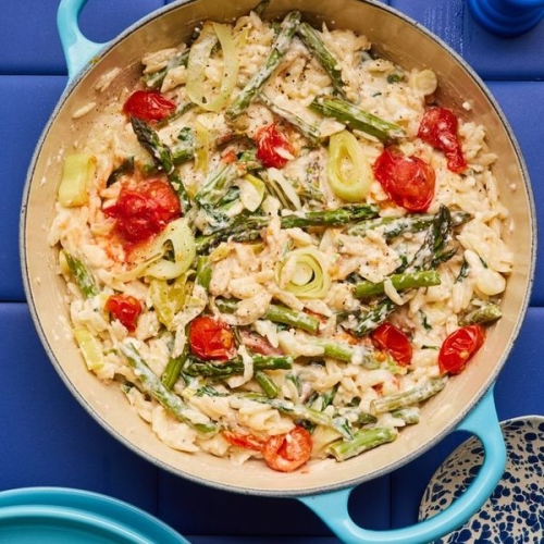 Baked Feta Orzo | Slimming & Weight Watchers Friendly