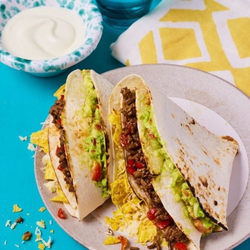 Mexican-Style Crunch Wrap | Slimming & Weight Watchers Friendly