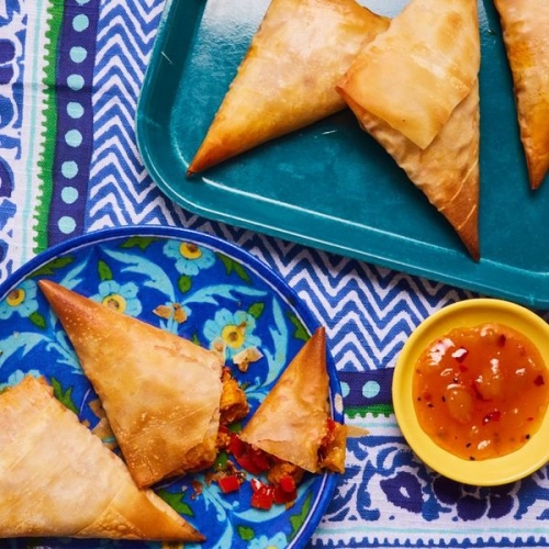 Chicken Tikka Samosas | Slimming & Weight Watchers Friendly