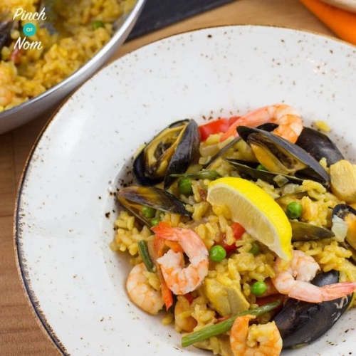 Seafood Paella | Slimming & Weight Watchers Friendly