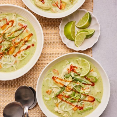 Thai-Style Green Curry Soup | Slimming & Weight Watchers Friendly