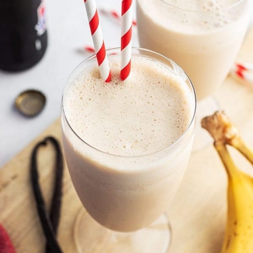 Skinny Root Beer Banana Smoothie