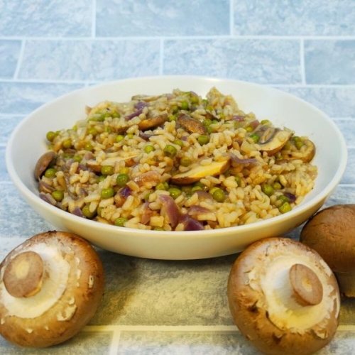 Healthy Mushroom Risotto Recipe