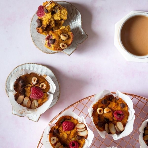 Pumpkin Protein Muffins (Low Carb/Keto)