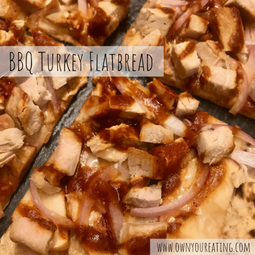 BBQ Turkey Flatbread