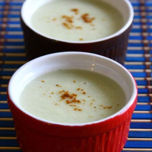 Bottle Gourd & Cauliflower Soup