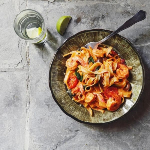Recipe: Italian Pasta With Shrimp