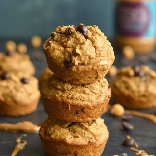 Chocolate Chip Chickpea Muffins