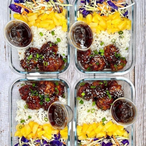 Teriyaki Pineapple Chicken Meatballs