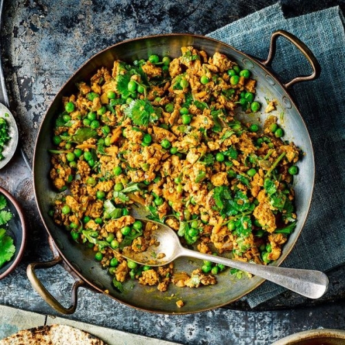 Turkey keema curry
