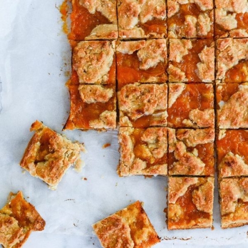 Gluten Free Apricot Bars