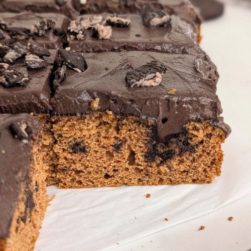 Oreo Pumpkin Bars : The Ultimate Healthy Fall Dessert