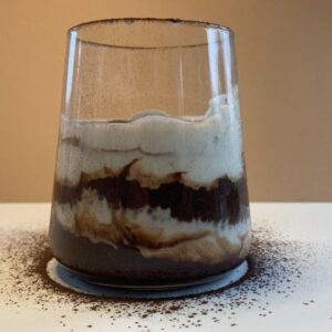 Tiramisu pudding – healthy, eggless, high protein, refined sugar free