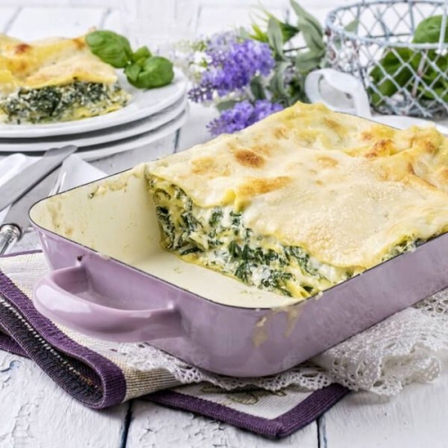 Delicious Spinach Lasagna