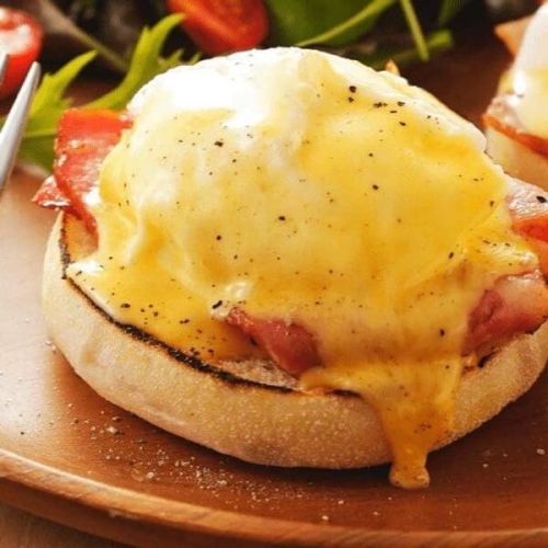 Low Calorie Eggs Benedict