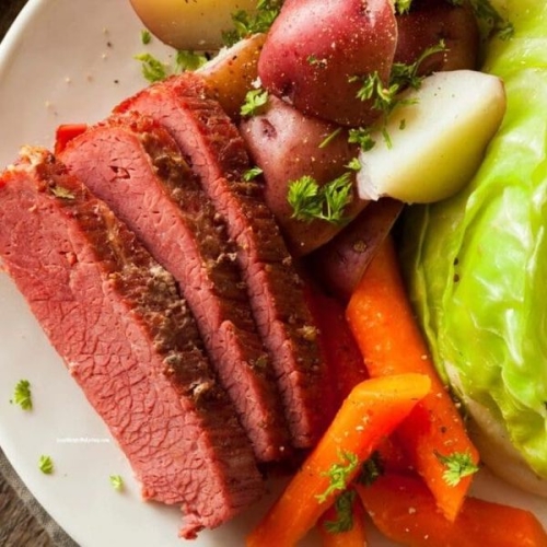 Low Calorie Corned Beef and Cabbage