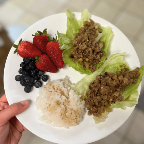 Low Calorie Asian Lettuce Wraps