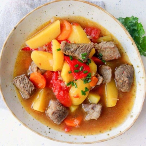 Low Calorie Slow Cooker Beef Stew