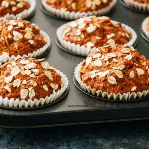Low Calorie Morning Glory Breakfast Muffins