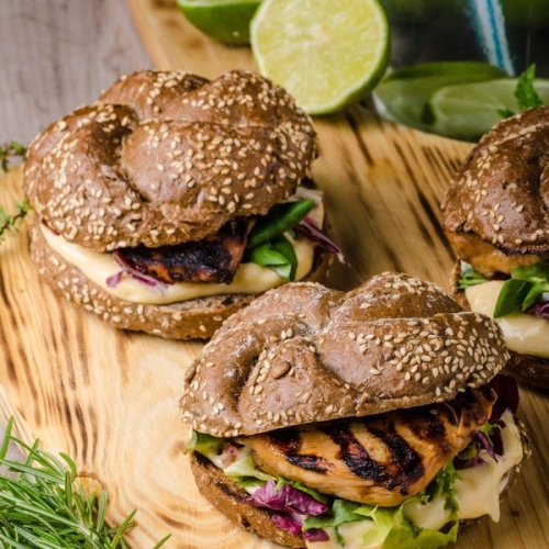 Teriyaki Chicken Sandwiches