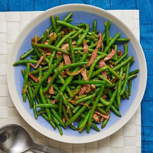 Cajun Style Green Beans | Slimming & Weight Watchers Friendly