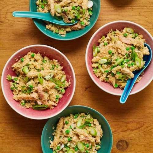 Cauliflower and Chicken Fried Rice | Slimming & Weight Watchers Friendly