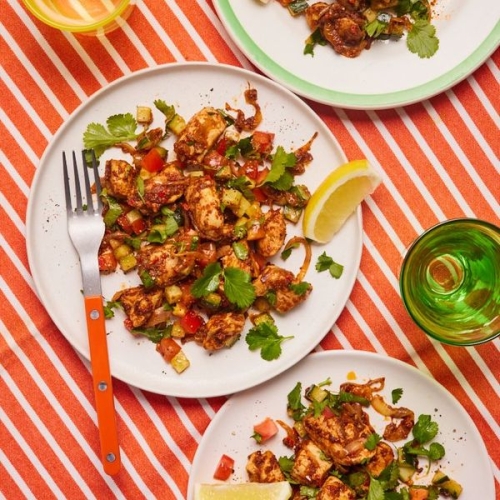 Zesty and Tangy Chaat-Style Chicken | Slimming & Weight Watchers Friendly