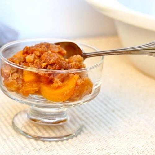 Low Fat Crock Pot Peach Crisp Recipe