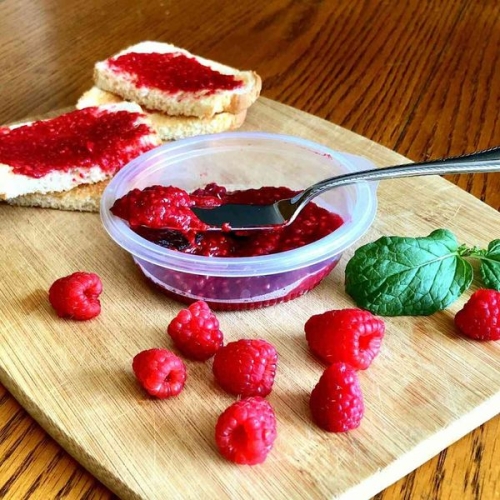Low-Sugar Raspberry Jam