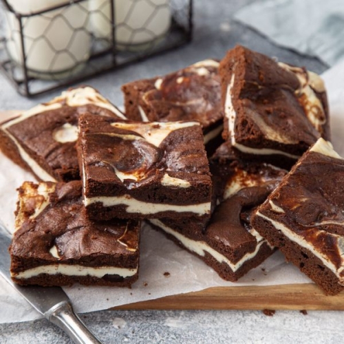 Healthy Low Fat/Calorie Dessert Recipe: Cheesecake Brownies | Weight Watchers Dessert