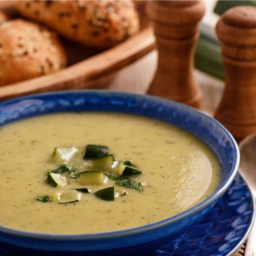 Zucchini Leek Soup