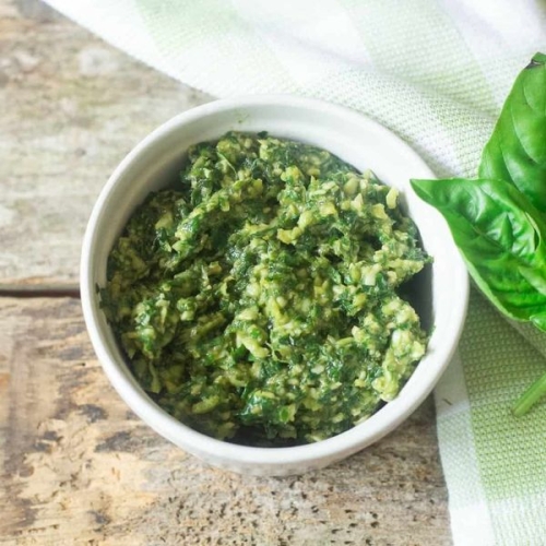 Skinny Basil Pesto