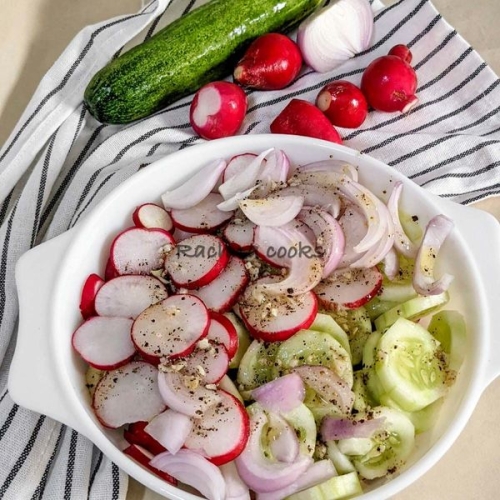 Cucumber Radish Salad