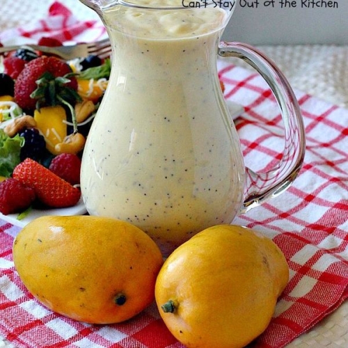 Mango Poppyseed Dressing