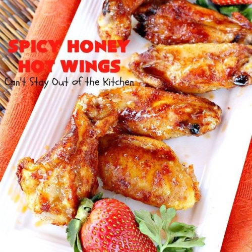 Spicy Honey Hot Wings