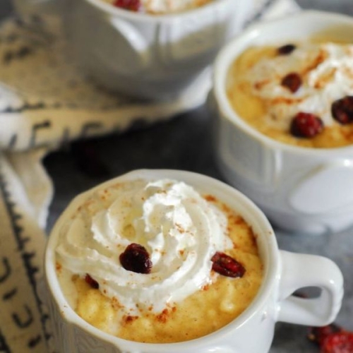 Pumpkin Tapioca Pudding