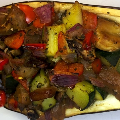 Stuffed Eggplant